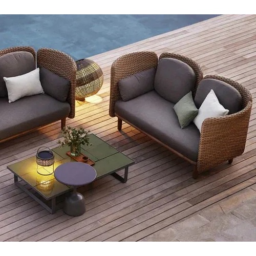 Arch 2-seater sofa w/ high arm/backrest (7)