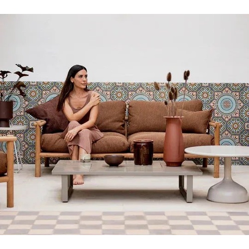 Glaze coffee table, rectangular