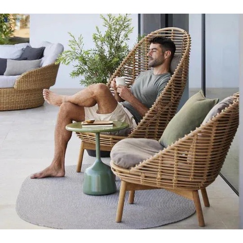 Glaze coffee table, small, dia. 45 cm