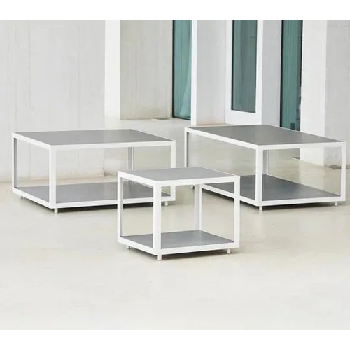 Level coffee table, rectangular