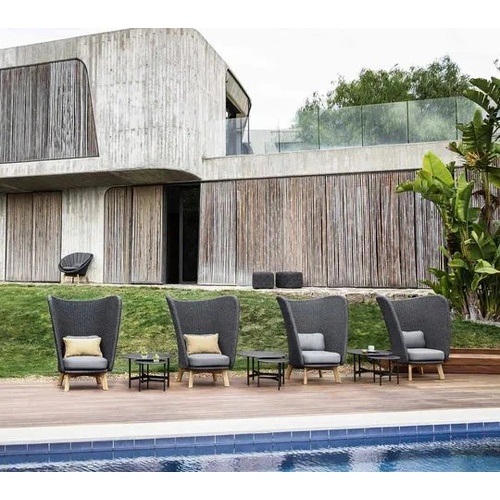 Peacock Wing highback chair