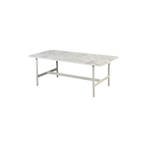 Twist coffee table, rectangular